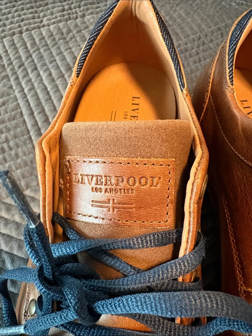 Liverpool sleek leather